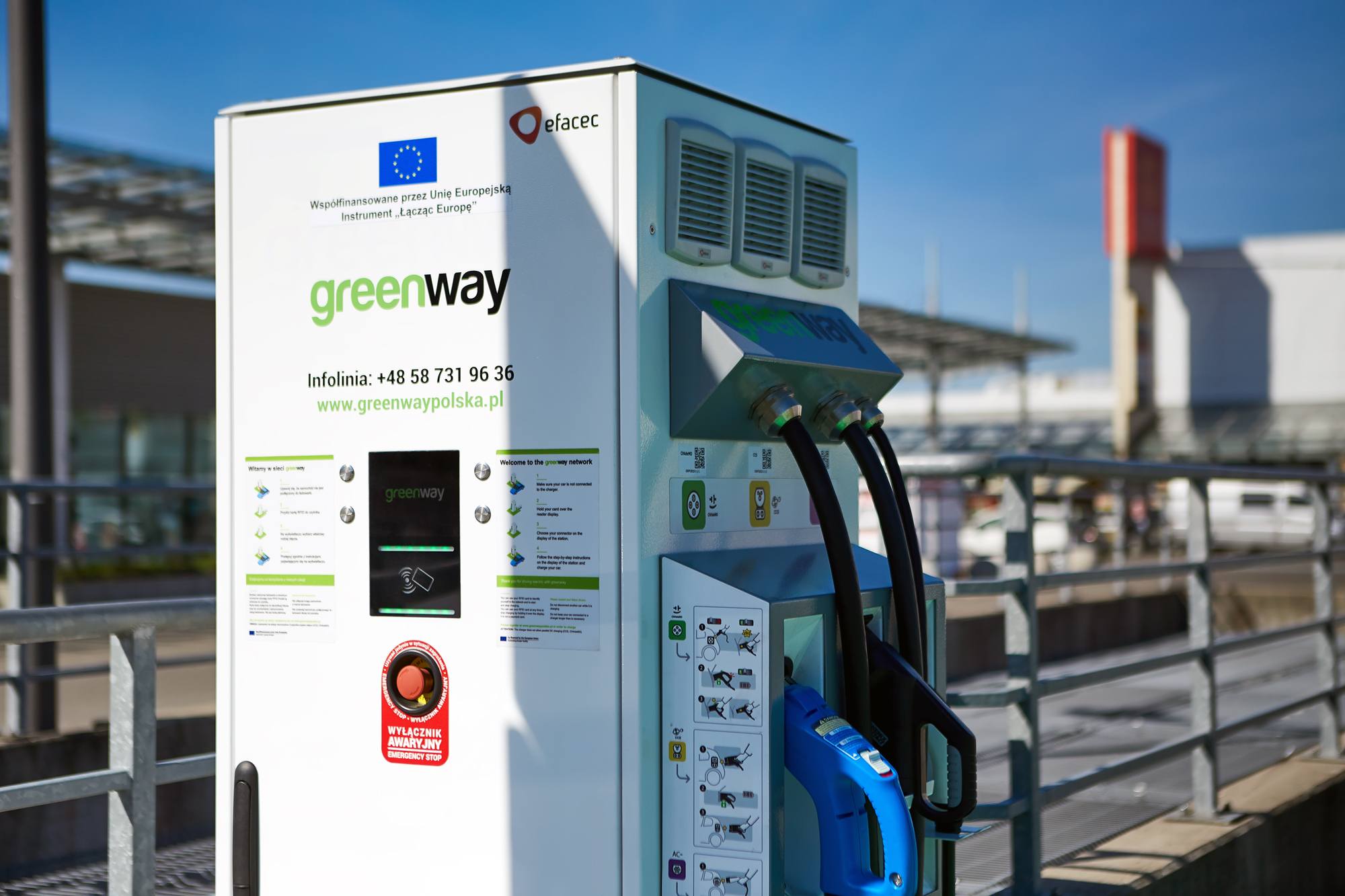 Liczba ładowarek do elektryków w sieci GreenWay przekroczyła setkę