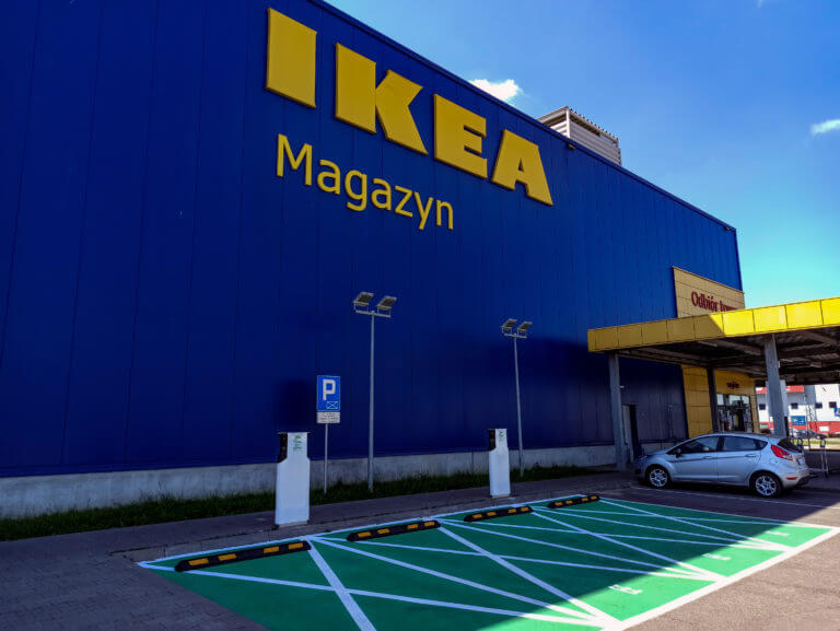 GreenWay wspiera rozwój stacji ładowania IKEA